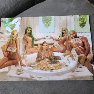 Jeffree Star Blood Money Postcard